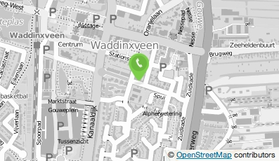 Bekijk kaart van Meubelfabriek Waddinxveen B.V. in Waddinxveen