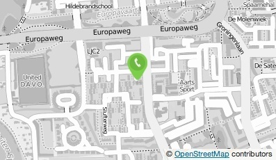 Bekijk kaart van J. Beringen Renovatie en Onderhoud in Haarlem