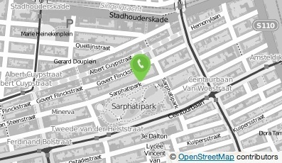 Bekijk kaart van Gautier CIMC  in Amsterdam