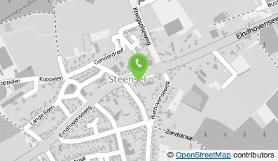 Bekijk kaart van Hotel Steensel in Steensel