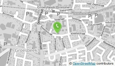 Bekijk kaart van Kindercentrum Domino locatie Sieppe in Groesbeek