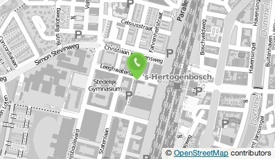 Bekijk kaart van van der Steen Psychiatric Consultancy in Den Bosch