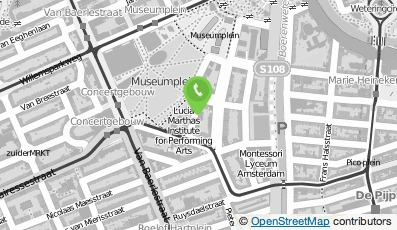 Bekijk kaart van Schrijversvereniging De Bezige bij in Amsterdam