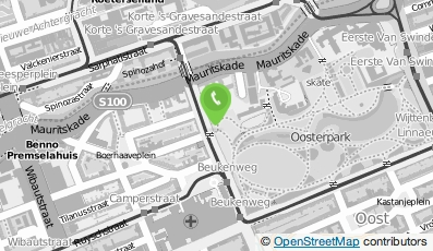 Bekijk kaart van OLVG, afdeling C8 in Amsterdam