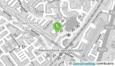 Bekijk kaart van Praktijk voor Psychiatrie en Psychotherapie Spuijbroek in Nieuwerkerk aan den Ijssel