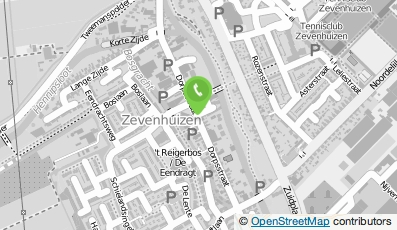 Bekijk kaart van WebzDev in Zevenhuizen (Zuid-Holland)