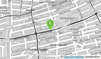 Bekijk kaart van veedeeTee in Amsterdam