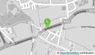 Bekijk kaart van In-Werking B.V.  in Zuidveen