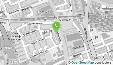 Bekijk kaart van Bureau Stokstaartje in Groningen
