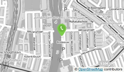 Bekijk kaart van Juliën L'Ortye Media in Amsterdam