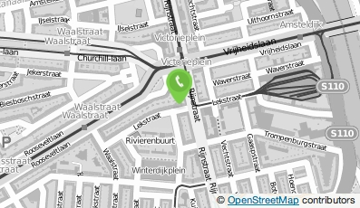 Bekijk kaart van Lek Garage in Amsterdam