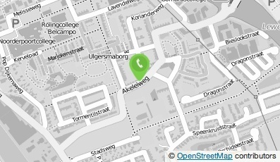 Bekijk kaart van Hogeland Educatief in Groningen