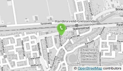 Bekijk kaart van D. Boer Onderhoud & Schilderwerk in Hardinxveld-Giessendam