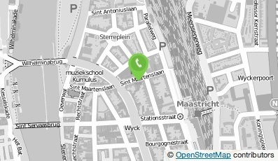 Bekijk kaart van PC & Repro B.V. in Maastricht