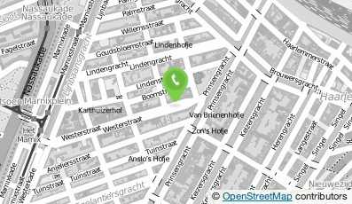 Bekijk kaart van Boca's Westerstraat B.V. in Amsterdam