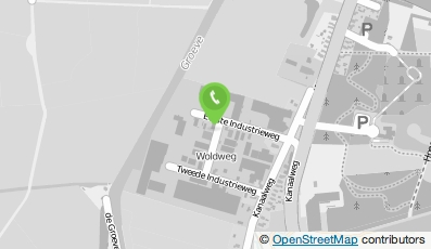 Bekijk kaart van TJK Real Estate B.V. in Appingedam