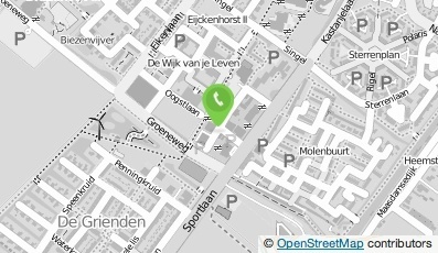 Bekijk kaart van Schildersbedrijf Jaap van Oudheusden in Puttershoek