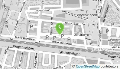 Bekijk kaart van Taxigroep Midden Nederland in Utrecht