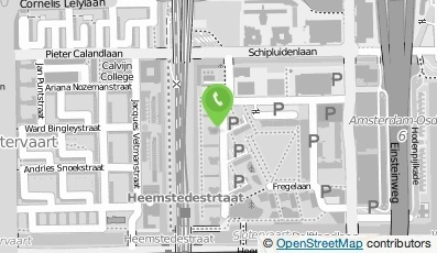 Bekijk kaart van V.O.F. City - Renovatie en Onderhoudsbedrijf in Amsterdam