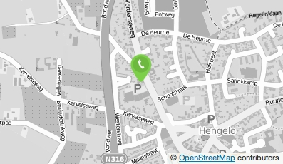 Bekijk kaart van Projecteightyfive in Hengelo (Gelderland)