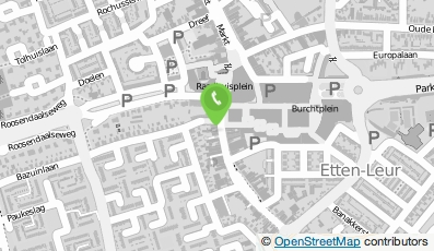 Bekijk kaart van VAN Nispen V.O.F. in Etten-Leur