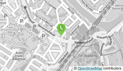 Bekijk kaart van PR bouw en begeleiding  in Leiden