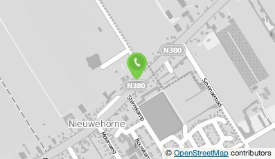 Bekijk kaart van De Vries Fietsen in Nieuwehorne