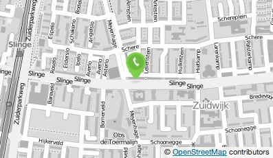 Bekijk kaart van AA Slagerij in Rotterdam