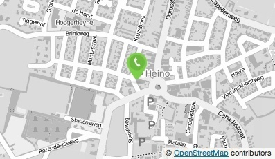 Bekijk kaart van Snackbar bij Willem Heino in Heino
