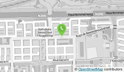Bekijk kaart van Café 't Ruysje in Amsterdam