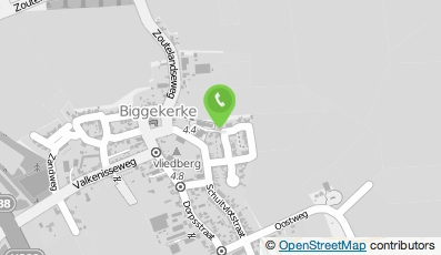Bekijk kaart van Dierenartsen Borra - Trappeniers in Biggekerke