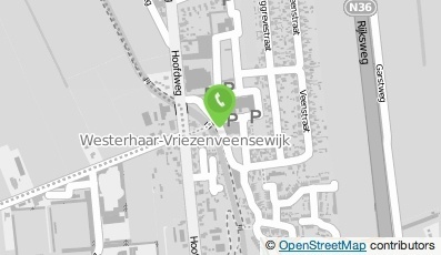 Bekijk kaart van Tandartscentrum Westerhaar B.V. in Westerhaar