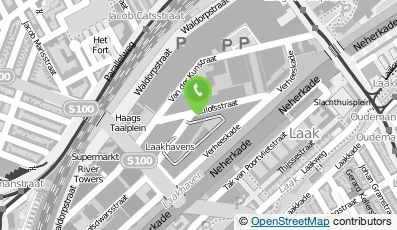 Bekijk kaart van Delta III Visuals & Communications in Den Haag
