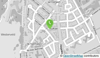 Bekijk kaart van Amber Schoonmaak- en Glazenwassersbedrijf in Driehuis