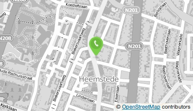 Bekijk kaart van Hilli voor den Dag Tekstproducties in Heemstede