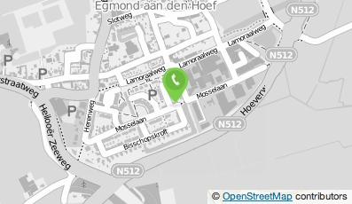 Bekijk kaart van Technisch Buro Wiese in Egmond aan den Hoef