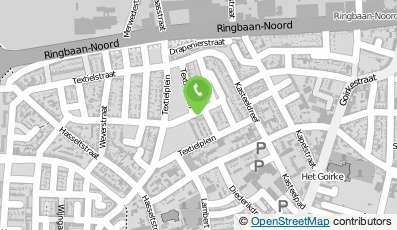 Bekijk kaart van Glazenwassers-/ Schoonmaakbedrijf Ruiten Troef in Tilburg