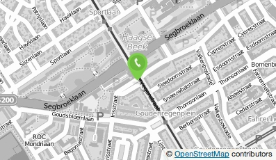 Bekijk kaart van Schoonmaakbedrijf Houweling en Zn. V.O.F. in Den Haag