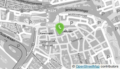 Bekijk kaart van Reina Dining & More in Arnhem