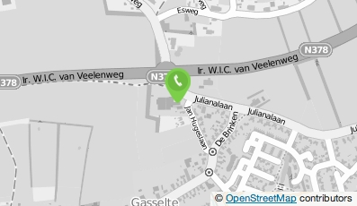 Bekijk kaart van WKO Nederland B.V. in Gasselte