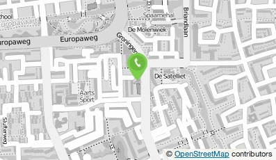 Bekijk kaart van D.J. Hennink Tandarts  in Haarlem