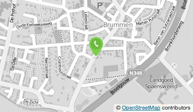 Bekijk kaart van Bed & Breakfast Brummen in Brummen