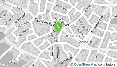 Bekijk kaart van Verfspeciaalzaak Benneker  in Denekamp