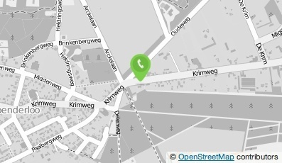 Bekijk kaart van Cafetaria De Zevensprong in Hoenderloo