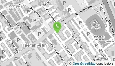 Bekijk kaart van TCK Heerenveen B.V. in Heerenveen