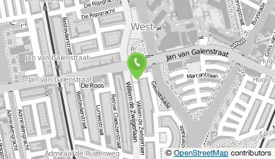Bekijk kaart van RSquared Studio in Amsterdam
