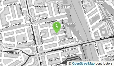 Bekijk kaart van ODC de Trampoline/Zij-aan-Zij Ateliers/Plus in Amsterdam