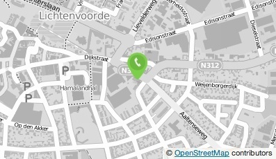 Bekijk kaart van locatie Veldmaten  in Lichtenvoorde