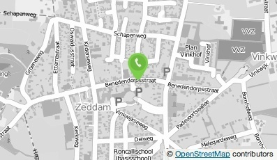Bekijk kaart van locatie Benedendorpsstraat  in Zeddam