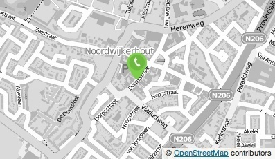 Bekijk kaart van Arokaya Bodycare & Massage in Noordwijkerhout
